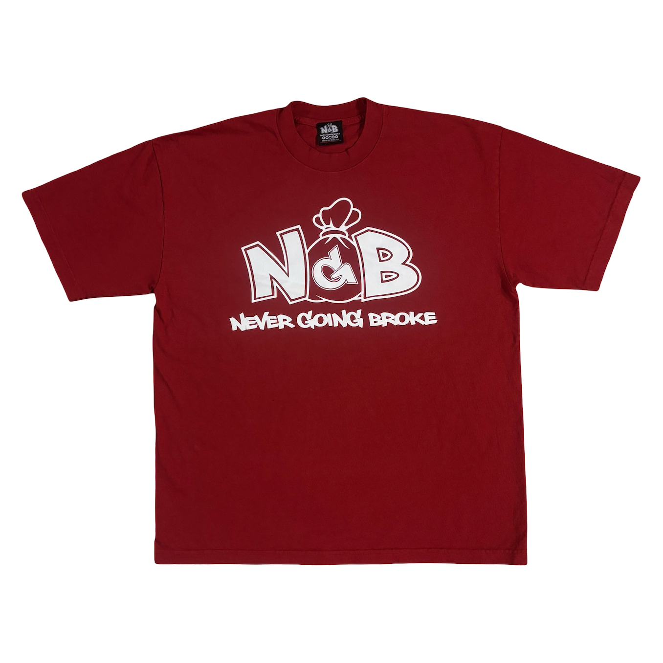 Monogram Tee (Red/White)