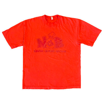 Monogram Tee (Orange/Red)