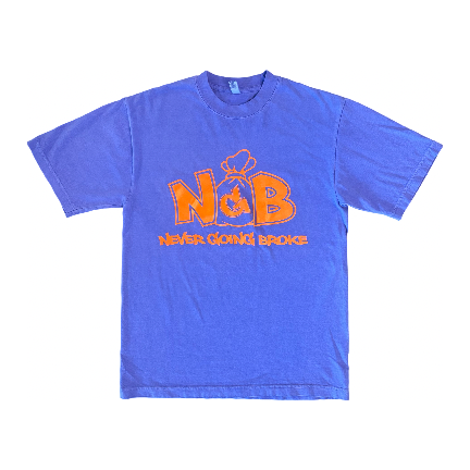 Monogram Tee (Purple/Orange)