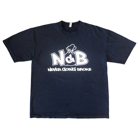Monogram Tee (Off Black/White)
