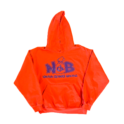 Monogram Hoodie (Orange/Purple)