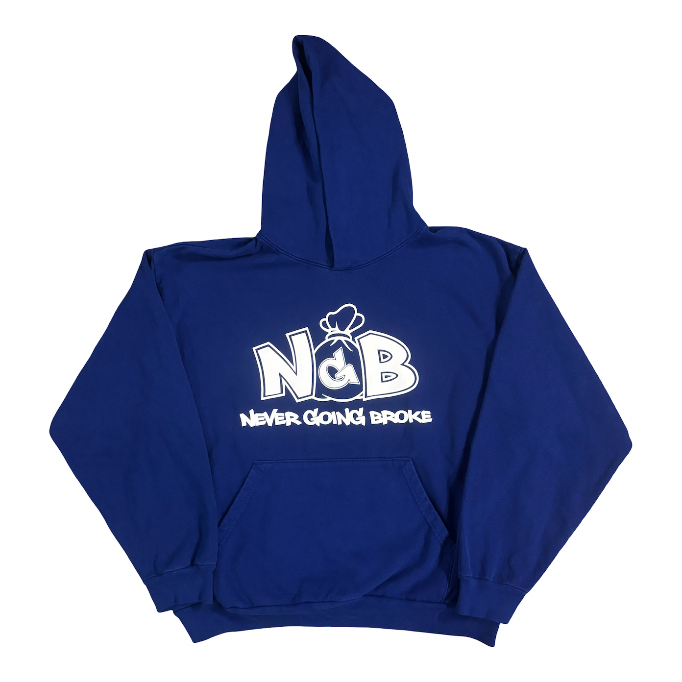 Monogram Hoodie (Blue/White)