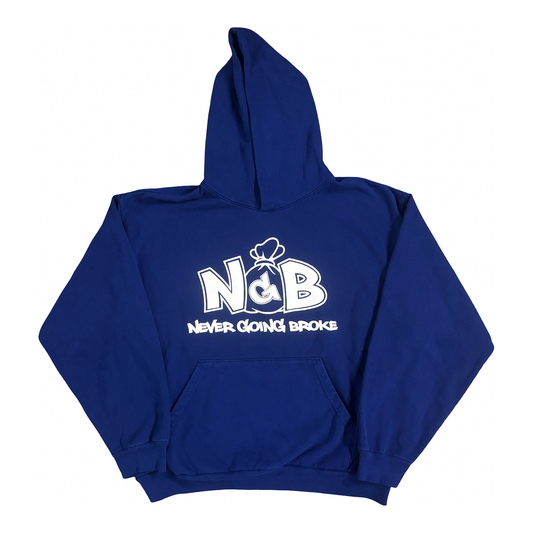 Monogram Hoodie (Blue/White)