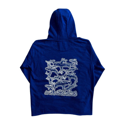 Swim With The Sharks Hoodie