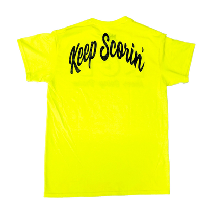 Keep Scorin' Tee (Safety Green)