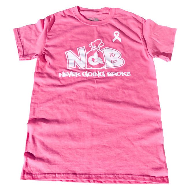 Monogram Tee (#NGBFIGHTSBREASTCANCER)