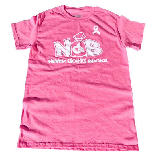 Monogram Tee (#NGBFIGHTSBREASTCANCER)